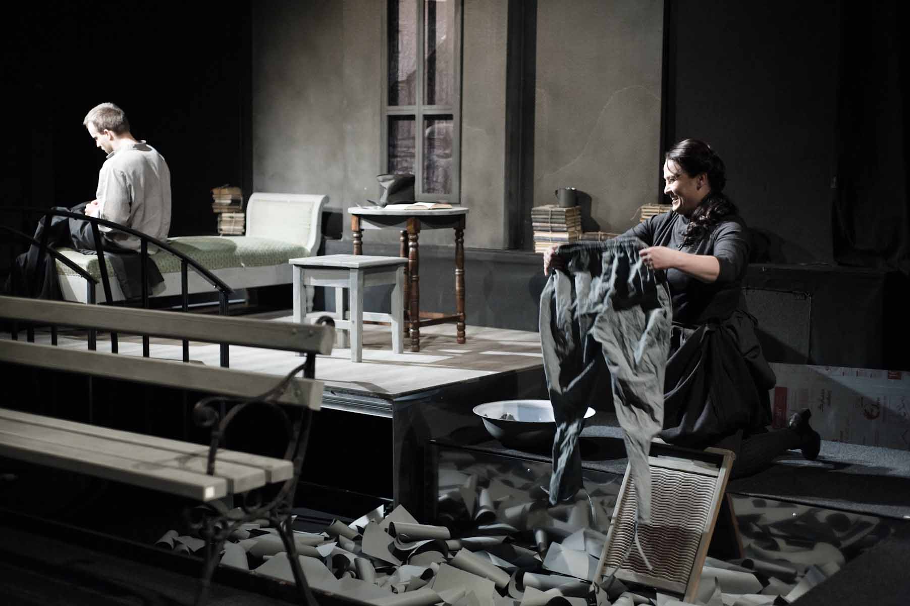 Zbrodnia i Kara/ F.Dostojewski reż. Grigorij Lifanow/ Teatr Powszechny w Radomiu